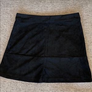 Lulu’s Suede Mini Skirt